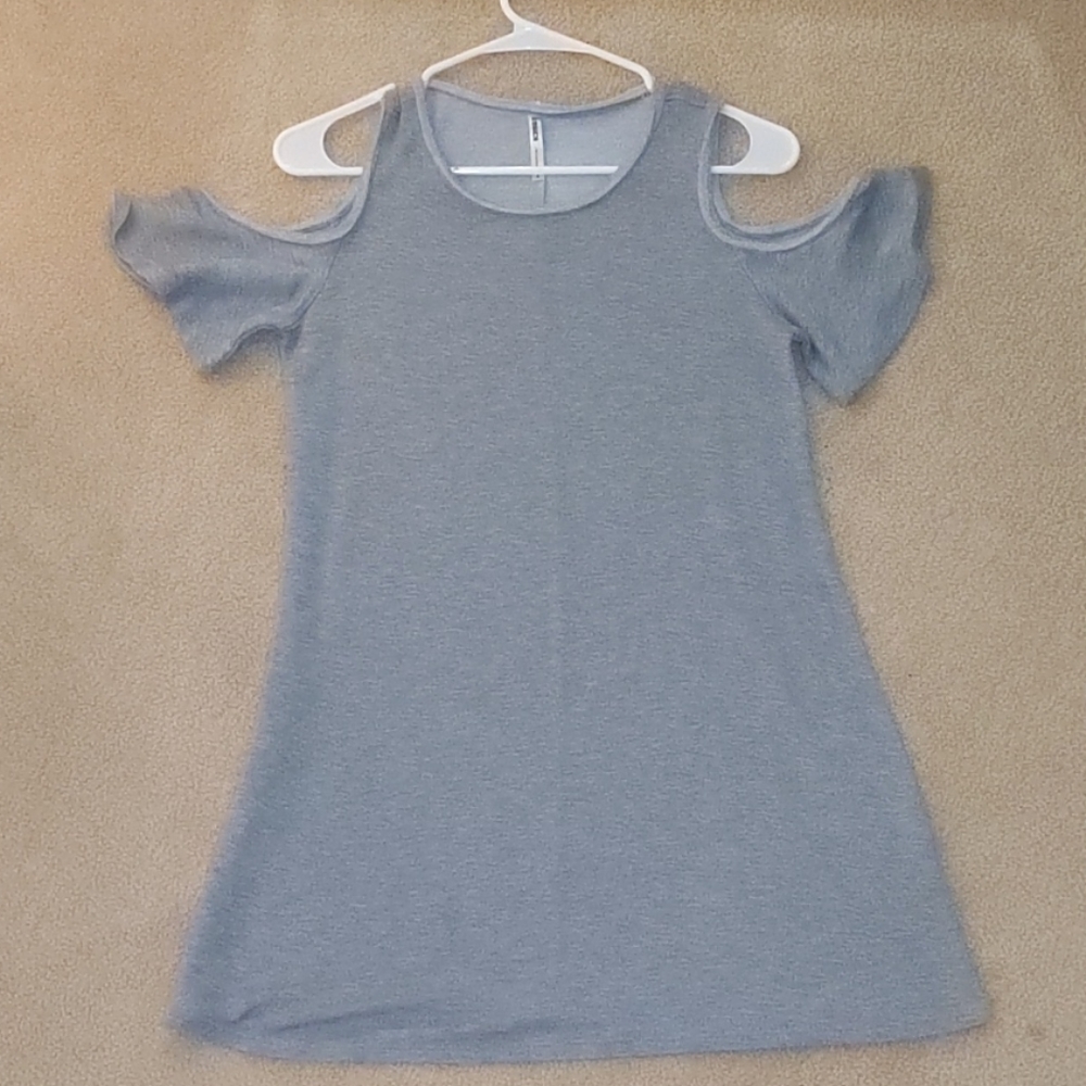 Gray Jersey Dress